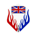 Designa Dart Flights Raw 100 Std Nations Union Jack