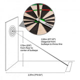 MISSION Measuring Tape Strip - Board And Oche Guide - Easy Set Up