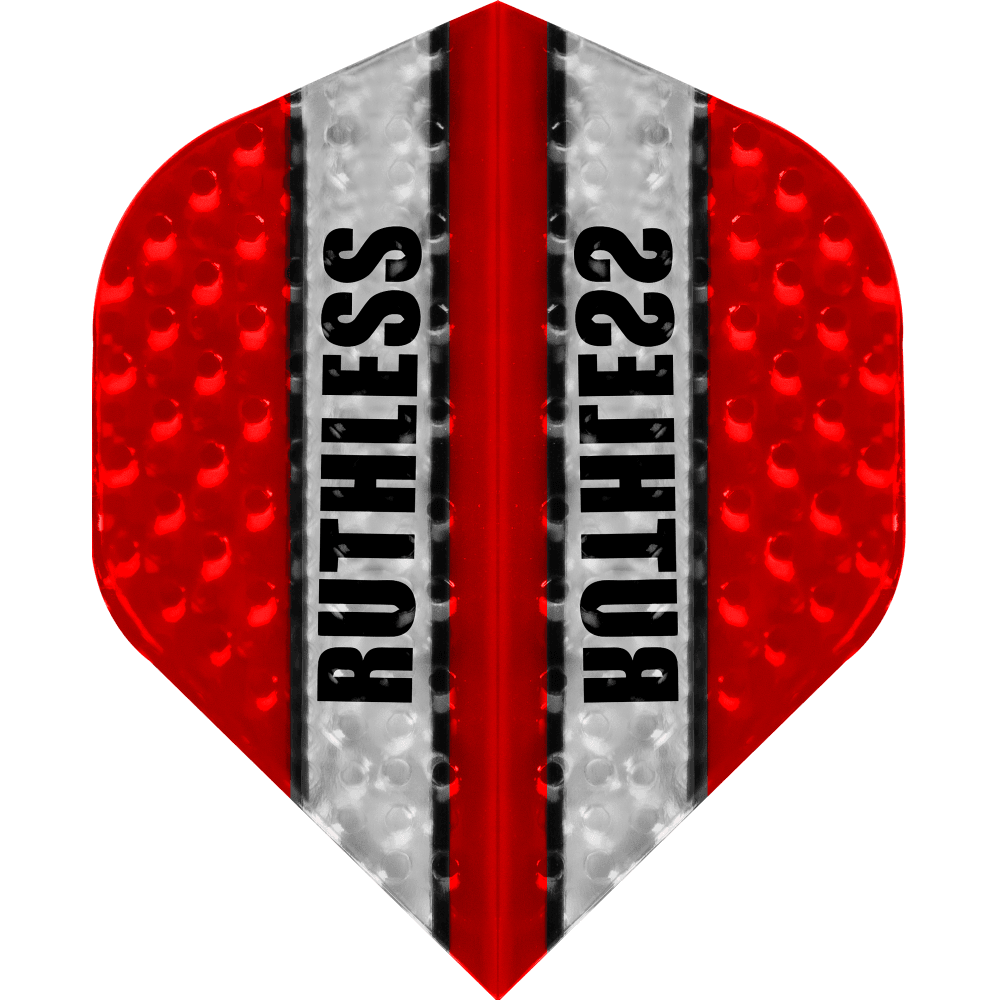 Ruthless STD No2 Embossed Dart Flights - Assorted Colours
