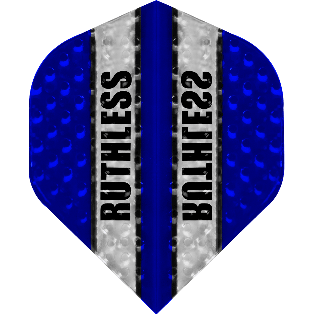 Ruthless STD No2 Embossed Dart Flights - Assorted Colours