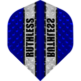 Ruthless STD No2 Embossed Dart Flights - Assorted Colours