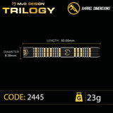 MvG Trilogy 90% Tungsten alloy
