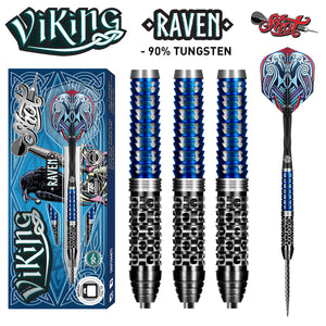 Viking Raven Steel Tip Dart Set-90%-Tungsten