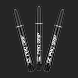 Target Pro Grip Spin Black Shafts