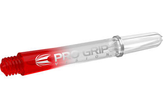 Target Pro Grip Vision Red Shafts