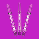 Target Pro Grip Purple Shafts