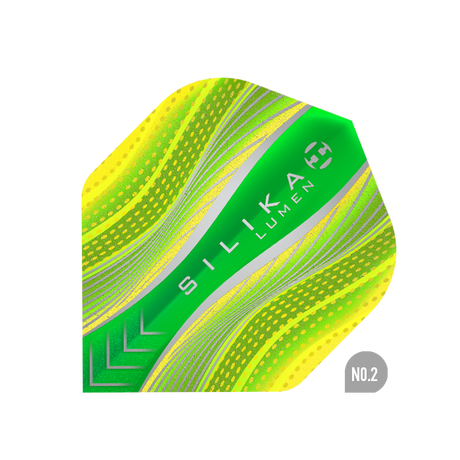 Harrows Silika Lumen No2 Std Flights - Assorted Colours