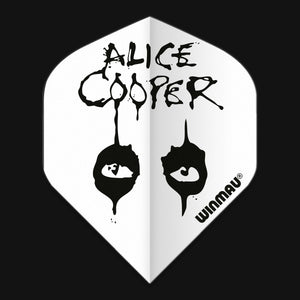 Winmau Rock Legends Alice Cooper White
