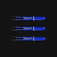 Winmau Prism Force Short 35mm Blue Shafts