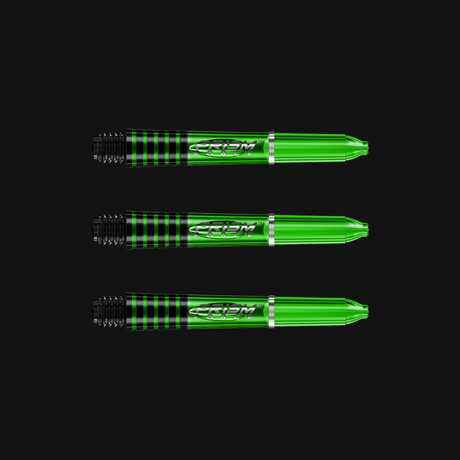 Winmau Prism Force Short 35mm Green Shafts