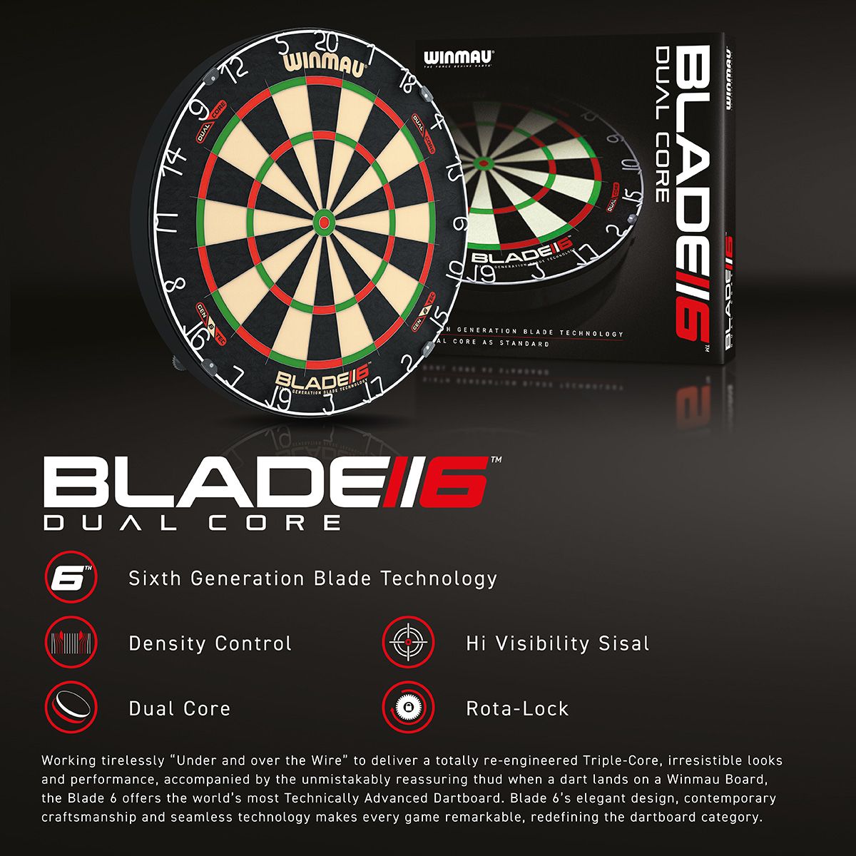 Winmau Blade 6 Dual Core