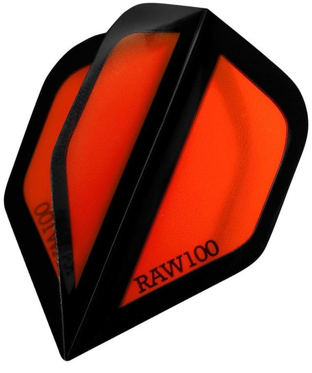 Designa Dart Flights Raw 100 Std Zone Red