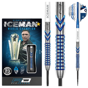 Gerwen Price Iceman Contour 90% Tungsten Alloy Darts
