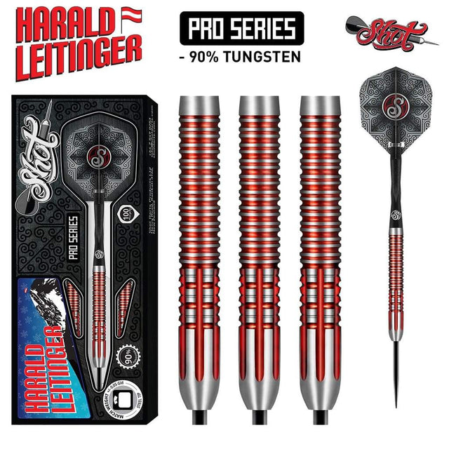 Shot Pro Series-Harald Leitinger Steel Tip-90% Tungsten Barrels