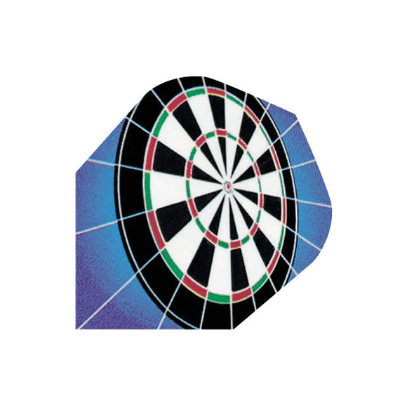 Harrows Quadro Blue Dartboard Std Flights
