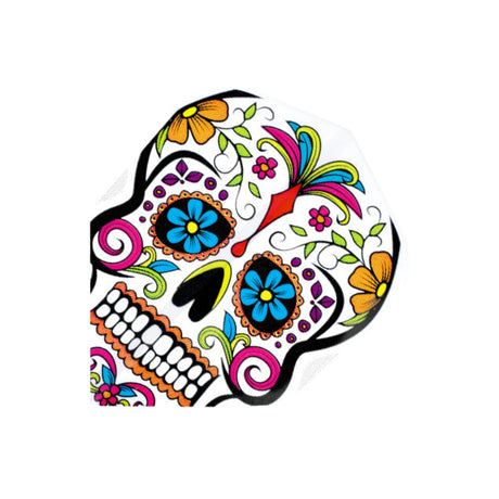 Harrows Quadro Coloured Skull STD Flights