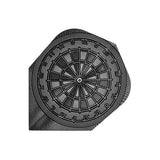 Harrows Quadro Grey Dartboard Std Flights