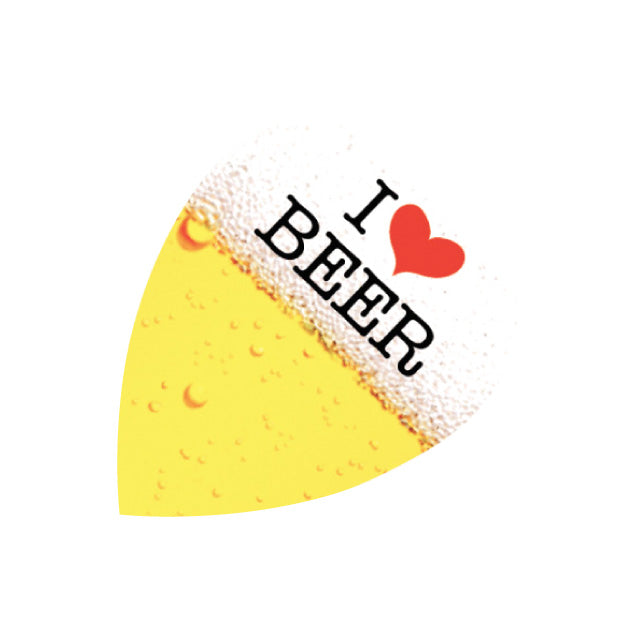 Harrows Quadro I Love Beer Pear Shaped Flights