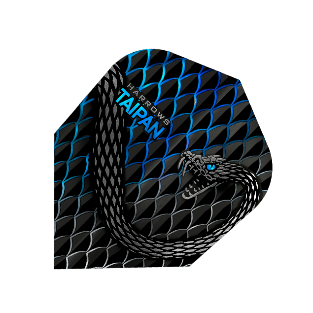 Harrows Taipan STD No6 Flights - Blue