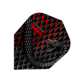 Harrows Taipan STD No6 Flights - Red