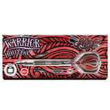 WARRIOR HAUTOA STEEL TIP DART SET-CENTRE WEIGHTED 80% TUNGSTEN BARRELS - Aussie Dart Supplies Online