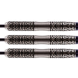 WARRIOR HAUTOA STEEL TIP DART SET-CENTRE WEIGHTED 80% TUNGSTEN BARRELS - Aussie Dart Supplies Online