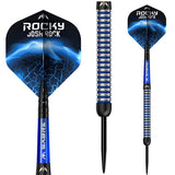 Mission Josh Rock Darts Steel Tip The Rock Black & Blue