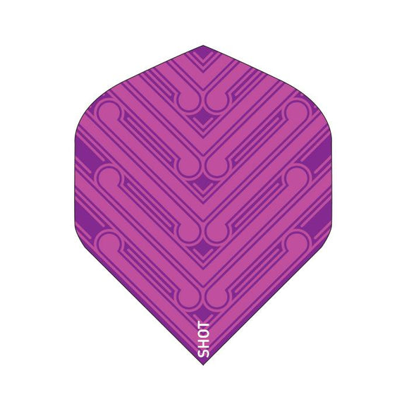Manu Pink Dart Flight Set-Standard*