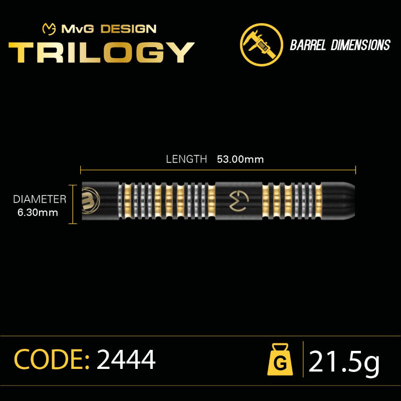 MvG Trilogy 90% Tungsten alloy 21.5G