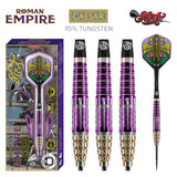 Roman Empire Caesar Steel Tip Dart Set-95% Tungsten Barrels