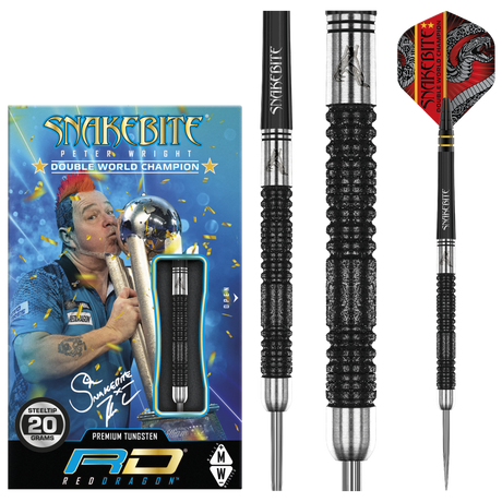 Peter Wright Snakebite Double World Champion Special Edition Tungsten
