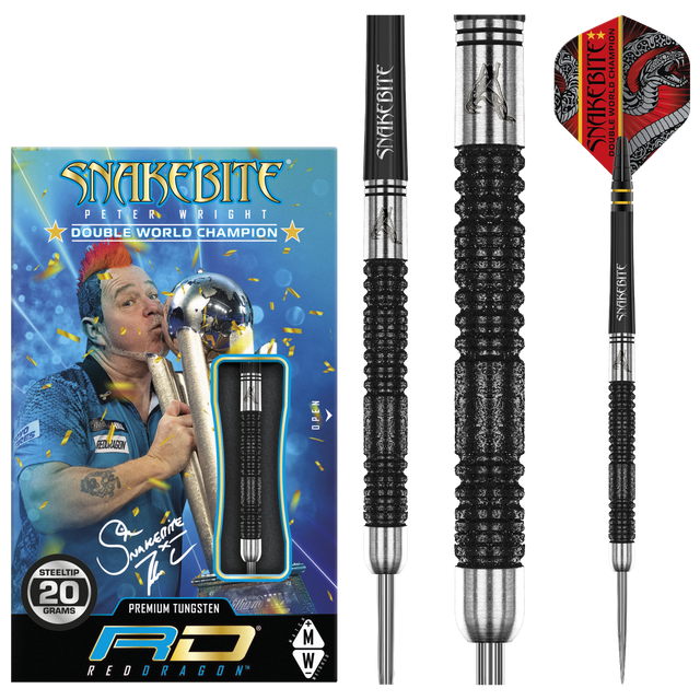 Peter Wright Snakebite Double World Champion Special Edition Tungsten