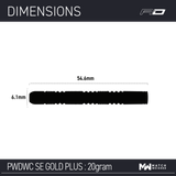 Peter Wright Double World Champion SE Gold Plus Premium Tungsten Alloy