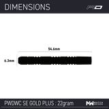 Peter Wright Double World Champion SE Gold Plus Premium Tungsten Alloy