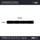 Peter Wright Double World Champion SE Gold Plus Premium Tungsten Alloy