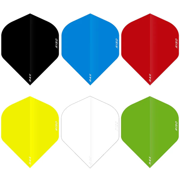 R150 R4X 150 Micron Flights Std - Assorted Colours