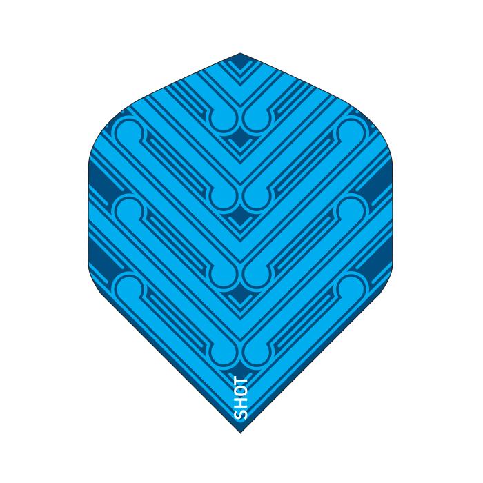 Manu Blue Dart Flight Set-Standard*