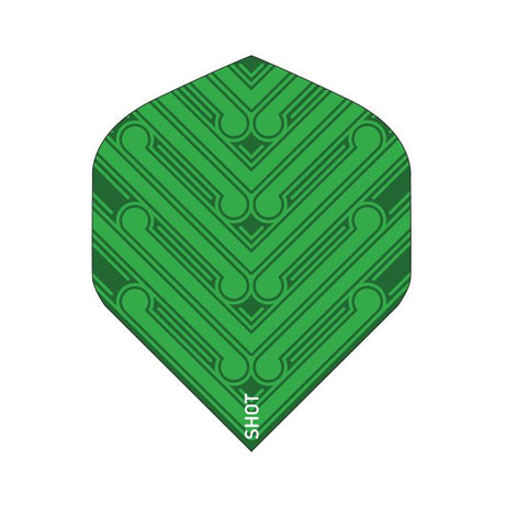 Manu Green Dart Flight Set-Standard*