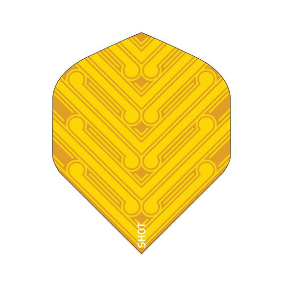 Manu Yellow Dart Flight Set-Standard