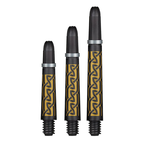Shot Koi Carbon Dart Shaft Black & Gold
