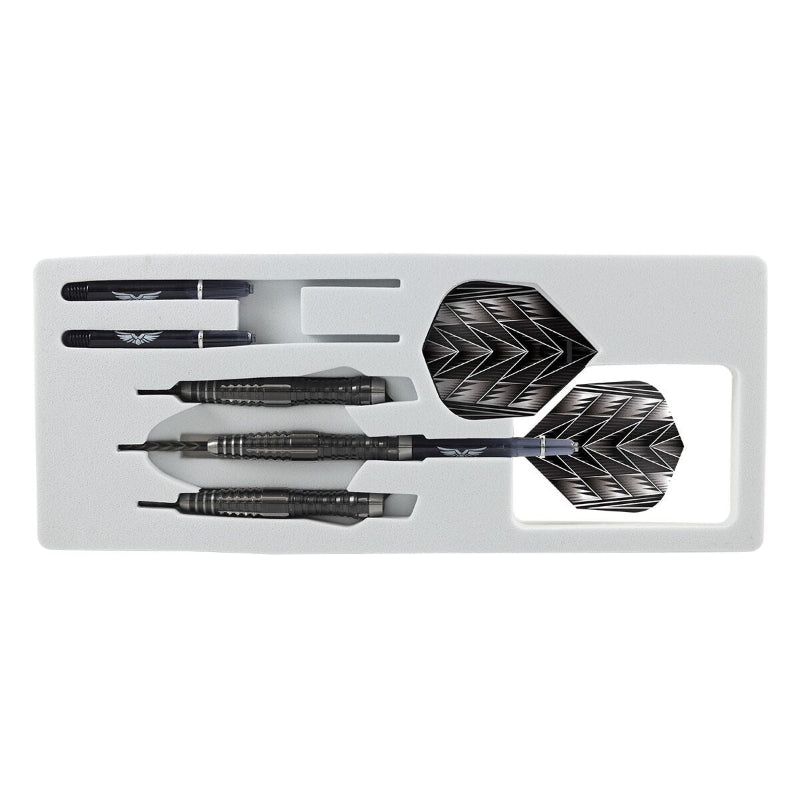 Shot Tribal Weapon Series 4 Darts Set Centre Weighted 90% Tungsten Barrels