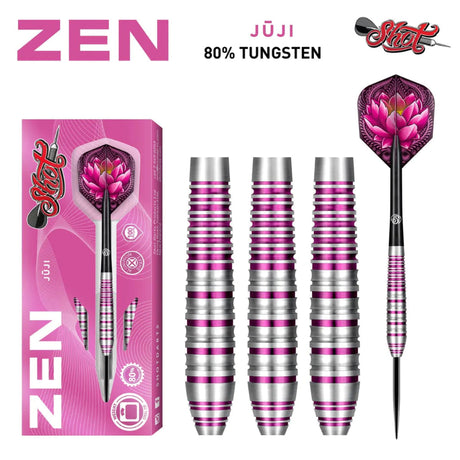 Shot Zen Juji 80% Tungsten Darts Set