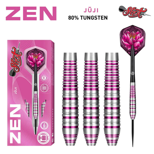 Shot Zen Juji 80% Tungsten Darts Set