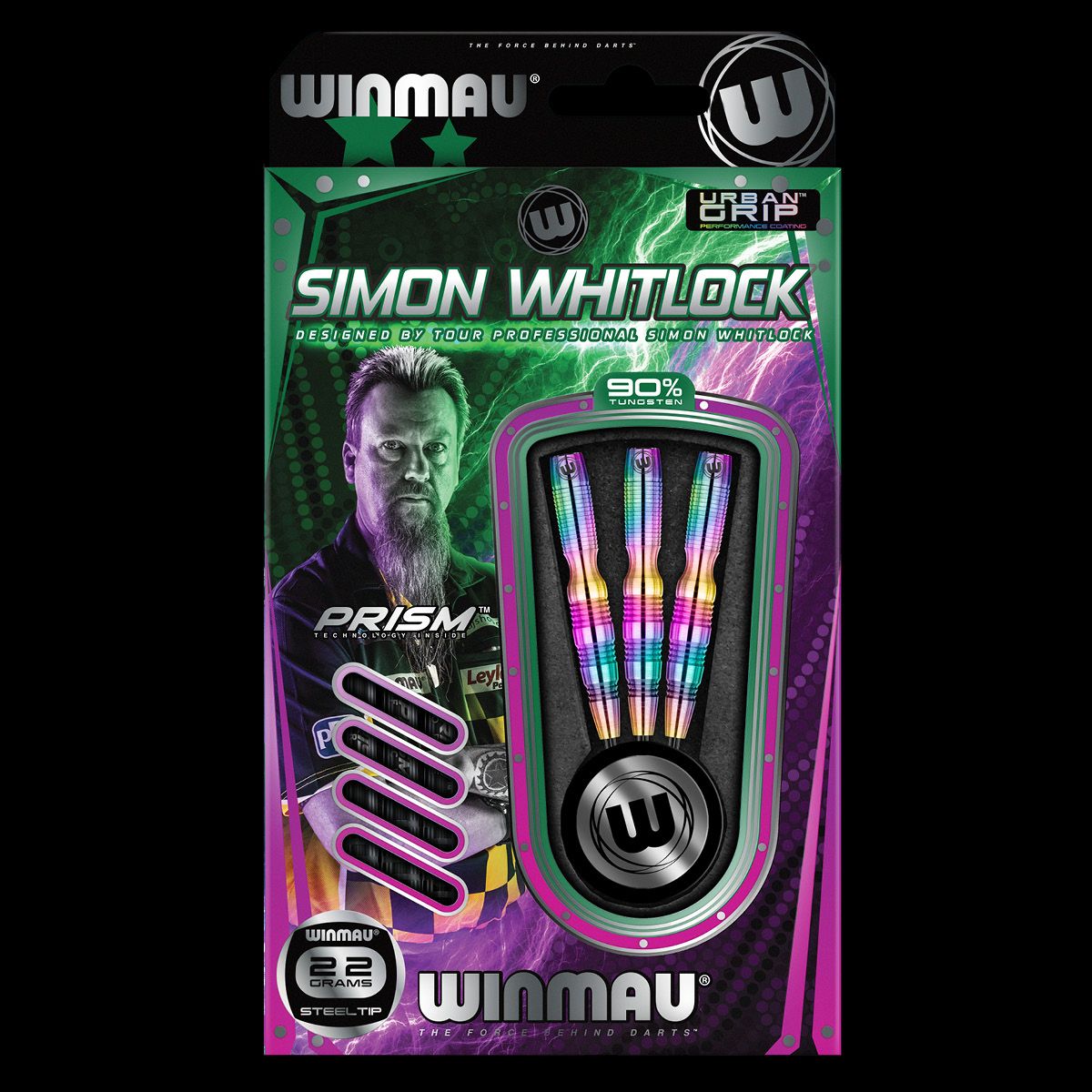 Simon Whitlock Urban Grip Darts 22G #2