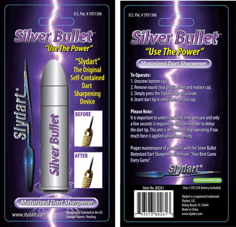  Slydart Silver Bullet Dart Sharpener