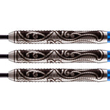 Warrior TIPU Steel Tip Dart Set - Front Weighted 80% Tungsten Barrel - Aussie Dart Supplies Online