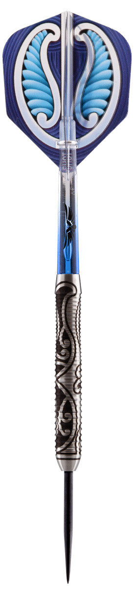 Warrior TIPU Steel Tip Dart Set - Front Weighted 80% Tungsten Barrel - Aussie Dart Supplies Online