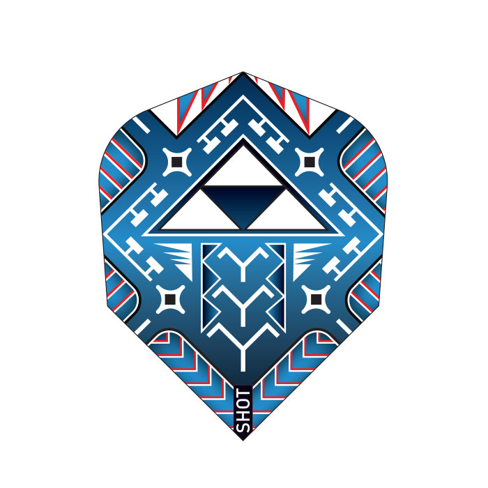 Tribal Weapon Koa Dart Flight Set-Small Standard*