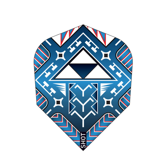 Tribal Weapon Koa Dart Flight Set-Small Standard*