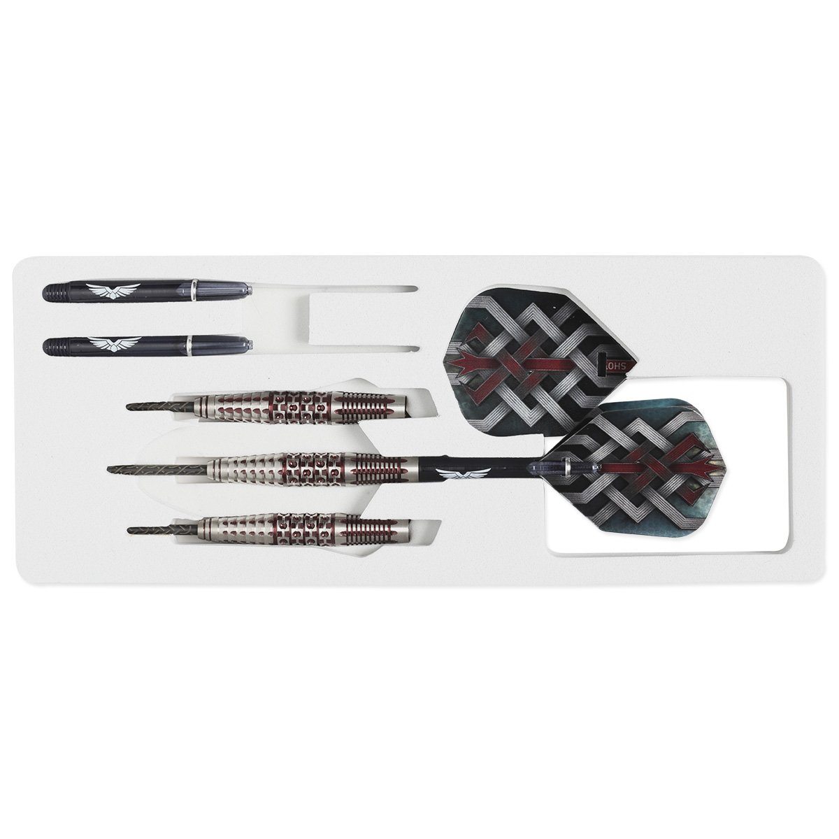 Viking Berserker Steel Tip Dart Set Centre Weighted 90% Tungsten Barrels - Aussie Dart Supplies Online